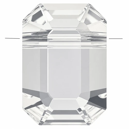 Perle Pendulum bead PureCrystal 5514 8x5.5 mm - White Opal x1