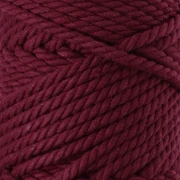 Bobine de cordon en coton pour macramé 3 mm - Grenat x50m