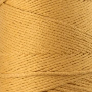 Bobine de cordon coton macramé Organic Cotton Détox XL peigné - Moutarde x200m