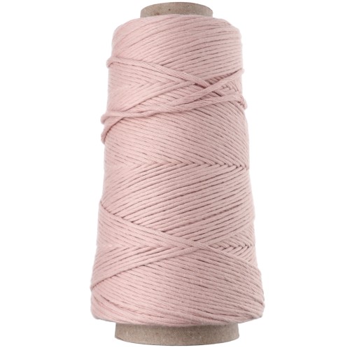 Bobine de cordon coton macramé Organic Cotton Détox XL peigné - Nude x200m