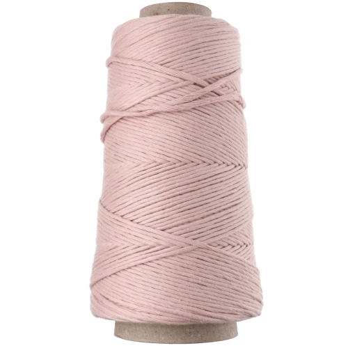 Bobine de cordon coton macramé Organic Cotton Détox XL peigné - Nude x200m