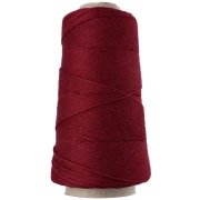 Bobine de cordon coton macramé Organic Cotton Détox XL peigné - Grenat x200m