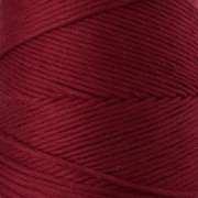 Bobine de cordon coton macramé Organic Cotton Détox XL peigné - Grenat x200m