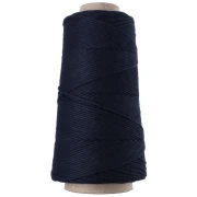 Bobine de cordon coton macramé Organic Cotton Détox XL peigné - Bleu Marine x200m