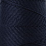 Bobine de cordon coton macramé Organic Cotton Détox XL peigné - Bleu Marine x200m