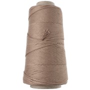 Bobine de cordon coton macramé Organic Cotton Détox XL peigné - Mocca x200m