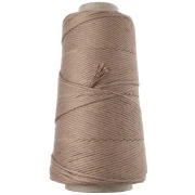 Bobine de cordon coton macramé Organic Cotton Détox XL peigné - Mocca x200m