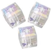 Cubes PureCrystal 5601 4 mm - Crystal Shimmer x8