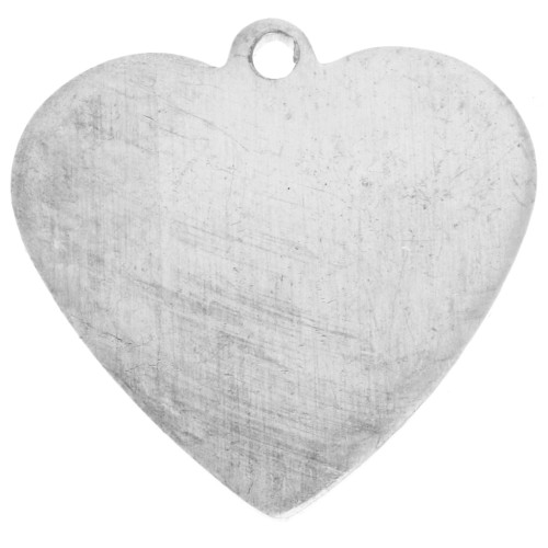 Breloque coeur ImpressArt 16x16.5 mm - Aluminium x1