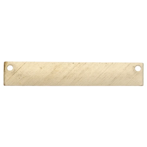 Intercalaire rectangle ImpressArt 38x6.5 mm - Laiton x1