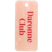 Rouge - Pendentif rectangle 55x25 mm acétate - Daronne Club - Saumon marbré nacré x1 Pendentif rectangle 55x25 mm acétate - Daronne Club - Saumon marbré nacré x1