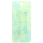 Pendentif rectangle 55x25 mm acétate - Clés de la réussite - Marbré Multi vert x1