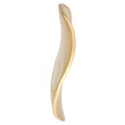 Sequins ronds ondulés 12 mm - Doré à l'or fin x5