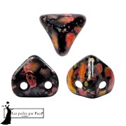 Perles en verre Super-Khéops® par Puca® 6 mm - Enamel Orange x10g