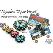 Perles en verre Super-Khéops® par Puca® 6 mm - Enamel Pink x10g