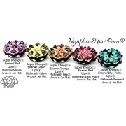 Perles en verre Super-Khéops® par Puca® 6 mm - Enamel Red x10g