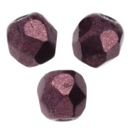 Facettes 3 mm - Saturated Metallic Red Pear x50