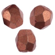 Facettes 3 mm - Saturated Metallic Russet Orange x50