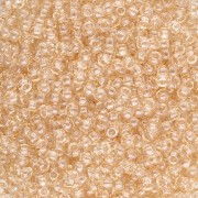 Rocaille Miyuki 11/0 161 - Transparent Champagne Luster x8g|raw }}
