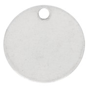 Sequin à graver 10 mm - épaisseur 0.4 mm - Argent 925 x1