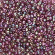 Rocaille Miyuki 11/0 256D - Transparent Dark Smoky Amethyst AB x8g