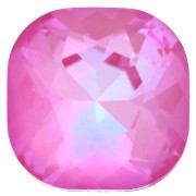 Cabochon carré Aurora A4470 10 mm - Crystal Lotus Pink Delite x1