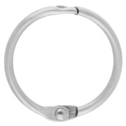 Aucune - Porte clés anneau 31 mm - Acier inoxydable 304 x1 Porte clés anneau 31 mm - Acier inoxydable 304 x1