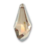 Goutte Polygone Swarovski 6015 50 mm Crystal Golden Shadow x1|raw }}