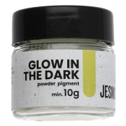 Pigment en poudre en flacon - Jesmonite - Glow in the dark x10g