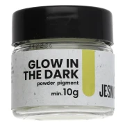 Pigment en poudre en flacon - Jesmonite - Glow in the dark x10g