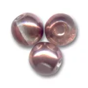 Crystal - Perles en verre tchèque rondes 4 mm Crystal Capri Gold x50 Perles en verre tchèque rondes 4 mm Crystal Capri Gold x50