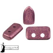 Crystal - Perles en verre Piros® par Puca® 2x5 mm - Bronze Light Plum x10g Perles en verre Piros® par Puca® 2x5 mm - Bronze Light Plum x10g