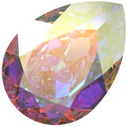 Crystal - Cabochon PureCrystal 4320 6x4 mm - Crystal AB x1 Cabochon PureCrystal 4320 6x4 mm - Crystal AB x1