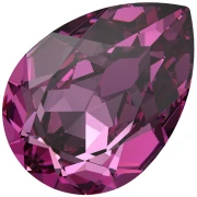 Cabochon PureCrystal 4320 6x4 mm - Dark Rose x1