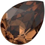 Smoked Topaz - Cabochon PureCrystal 4320 6x4 mm - Reinvented Smoked Topaz x1 Cabochon PureCrystal 4320 6x4 mm - Reinvented Smoked Topaz x1