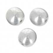 Perles en verre tchèque rondes  4 mm Labrador x50