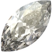 Navette PureCrystal 4210 10x5 mm - Crystal Silver Shade x1|raw }}
