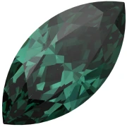 Navette PureCrystal 4210 10x5 mm - Emerald x1