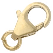 Fermoirs mousqueton 10 mm Gold filled (or laminé) x100|raw }}