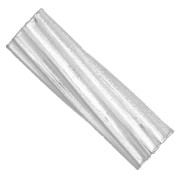 Perle tube strié 10x3 mm - Argent 925 x1|raw }}