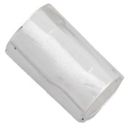 Perle tube martelé 5x3 mm - Argent 925 x1|raw }}