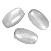 Perles olive 7x4 mm -Argent 925 x10|raw }}