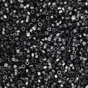 Miyuki Delica 15/0 Hex Cut DBSC0001 - Gunmetal x5g