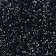 Miyuki Delica 15/0 Hex Cut DBSC0002 - Dark Blue Iris Metallic x5g