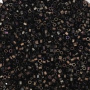 Miyuki Delica 15/0 Hex Cut DBSC0007 - Brown Iris Metallic x5g