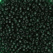 Rocaille Miyuki 11/0 155 - Transparent Dark Emerald x8g