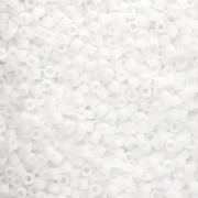 Miyuki Delica 11/0 DB0750 - Opaque White Mat x8g