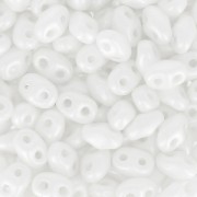 MiniDuo 2x4 mm Pastel White x10g