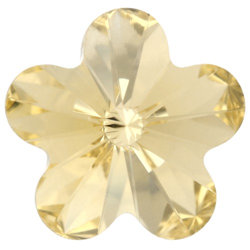 Cabochon Fleur PureCrystal 4744 10 mm - Reinvented Dark Jonquil x1