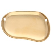 Pendentif intercalaire irrégulier 30x45 mm - Acier inoxydable 304 Doré x1